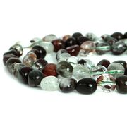 ガーデンクォーツ【タンブル】横幅/約7ｍｍ【天然石 ビーズ パワーストーン】