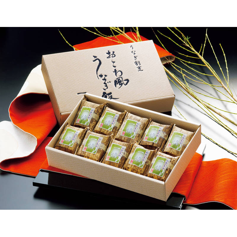 うなぎ割烹「一愼」、 おこわ風うなぎめし 60g×10 IUM610SN【直送品】送料無料