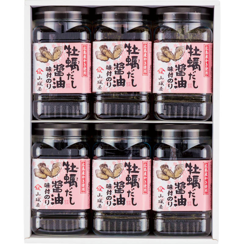 山城屋 牡蠣だし醤油味付海苔 NK-30