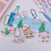 DIYパーツ 痛バッグパーツ オタ活 推し活  透明クリア キーホルダー 自作グッズ 装飾