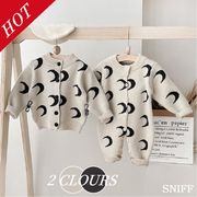 2025秋冬※LL☆ベビー 厚手ニットロンパース 冬用あったかカバーオール