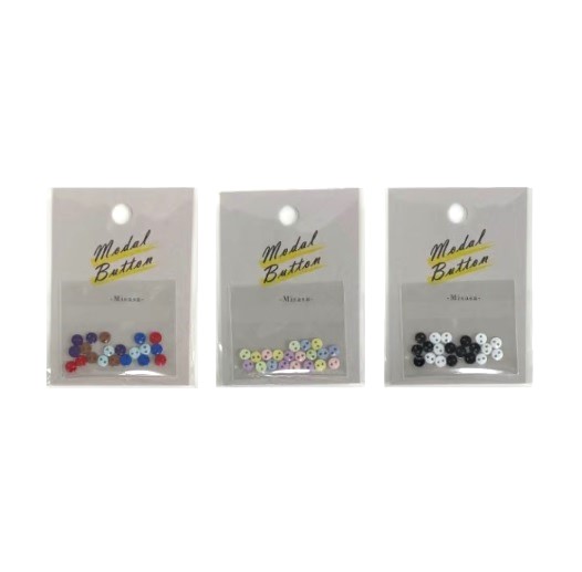 ミササ　ミニボタン（4mm）【全3種類】