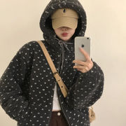 ハートファーコート　デザイン　レディース　INS　韓国ファッション