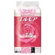 エルモア　１．５倍巻１２ロールダブルピンク４５ｍ　花の香り