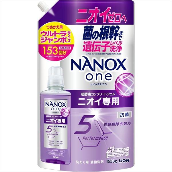 ＮＡＮＯＸ　ｏｎｅ　ニオイ専用　つめかえ用ウルトラジャンボ　１５３０ｇ