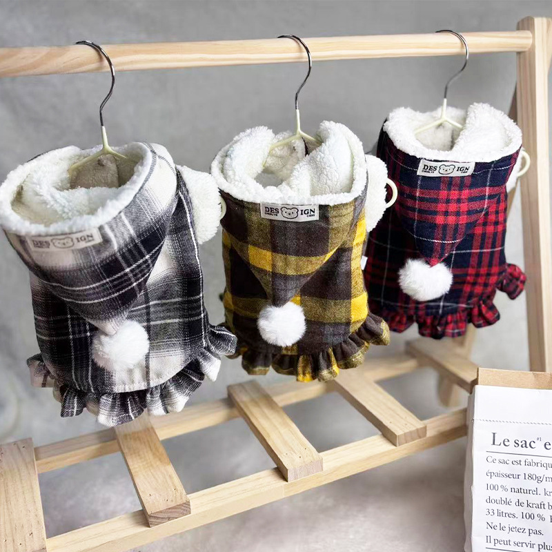 2025秋冬新作】ペット服  小型犬服   犬服   猫服　 超可愛い  ドッグウエア  ペット用品   ネコ雑貨DS