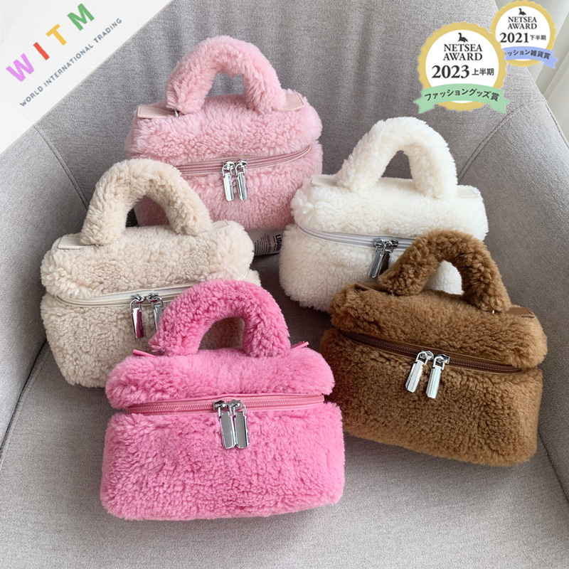 2025新作 ファーバッグ ハンドバッグ 手提げバッグ ふわふわ 斜め掛け レディース 上品