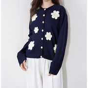 初回送料無料　ニットセーターおしゃれな長袖カーディガン　レディースファッション人気トレンド