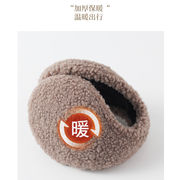 メンズ秋冬 保温フリース充てんイヤーマフ（屋外・騎行用 凍結防止・防寒） 3色