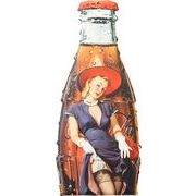 アンティークエンボスプレート Lady Coke★