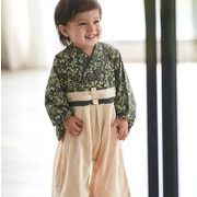 25秋冬新作 男の子 和風セットアップ 着物デザイン トップス＆パンツ 和柄 上下組