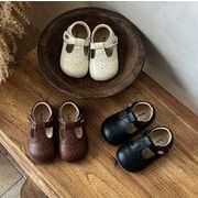新入荷★ベビー靴★シューズ★単靴　 カジュアル靴  PU　3色★15-28CM