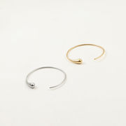 サージカルステンレスバングル　アクセサリー　金属アレルギー対応　ファッション　18kコーティング