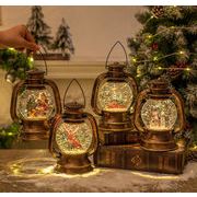 2025秋冬新作 クリスマスハウス  ライト付き クリスマスオブジェ クリスマス雑貨 家 置き物