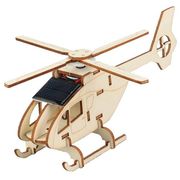 木製ソーラーヘリコプター組立キット 58656