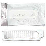 使い捨て袋入り2つ折りヘアブラシ 52549