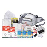 防災セット 1人用 ショルダー＆ウエスト避難セット E-HSW-75