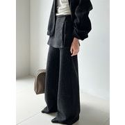 AW2025人気 スリムフレアパンツ 日常カジュアル ロングパンツ