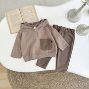 「2025」子供服★トップス+ズボン★セットアップ★韓国風子供服★6-9M/66～2-3Y/100