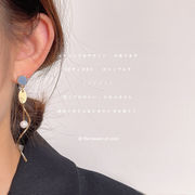 通勤用ピアス、気質イヤリング、 ポストsilver925 、ファッションアクセサリー、金属アレルギー対応