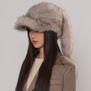 ファー帽子　うさぎ耳　レディース　韓国ファッション　かわいい　Y2K