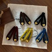 ヘアピン　ヘアアクセサリー　レディース　韓国ファッション　ハート