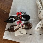 バンスクリップ　ヘアアクセサリー　レディース　韓国ファッション　リボン