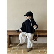 2025新作韓国子供服 ベビー服  キッズ女の子ニットトップス+ズボン分けて販売 90cm-140cm