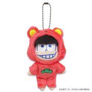 【キーホルダー】おそ松さん アニマルコス松 お着替えマスコット おそ松 クマ