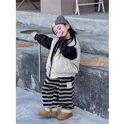 【2025秋冬新品】韓国風子供服  キッズ服  トップス 厚手 チョッキ  ベスト 90cm-140cm