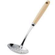 日本製 made in japan なべ友　木柄卓上穴明きお玉2861595 NBT-202