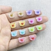 ネイルパーツ 樹脂 DIY素材 デコパーツ 貼り付けパーツ デコ素材 手芸材料 装飾品