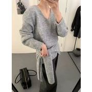 2025年INS 秋冬新作    気質   おしゃれ   デザイン性   ニット  セーター