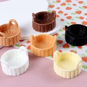 【新作】立体かご デコパーツ かわいい ハンドメイド DIY 材料  6色