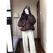 2026年INS 秋冬新作    気質   おしゃれ  厚手   中綿入り  コート+ワイドパンツ