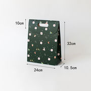 【雑貨】包装資材　プレゼント包装　紙袋 ギフト紙袋 手提げ袋　クリスマス