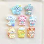 ミニデコパーツ　クラフト　手芸DIY アクセサリー材料　樹脂 靴バッグ装飾　貼り付けパーツ