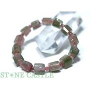 ☆一点物☆【ブレスレット】ウォーターメロントルマリン 筒型 No.04