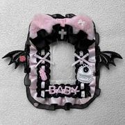 DIYパーツ 痛バッグ装飾 推し活 素材 オタ活 写真ケース 透明カードケース ボア レース カード入れ