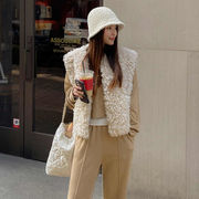 今季マストバイ    気質   おしゃれ   厚手   ベスト  ジッパー  コート  トップス