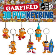 ガーフィールド 3D PVCキーリング キーホルダー GARFIELD