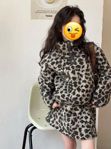 2025秋冬新作  韓国風子供服トップス+スカート　セットアップ人気 ins90cm～140cm