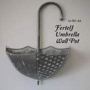 ◆アビテ◆打ち出し模様がポイントのガーデンシリーズ♪【フェルテ・アンブレラウォールポット】