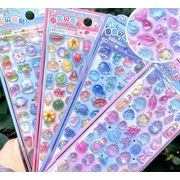 新入荷★DIY手作★手帳用 貼り付け★粘着シール★立体キャラクターシール★3Dシール