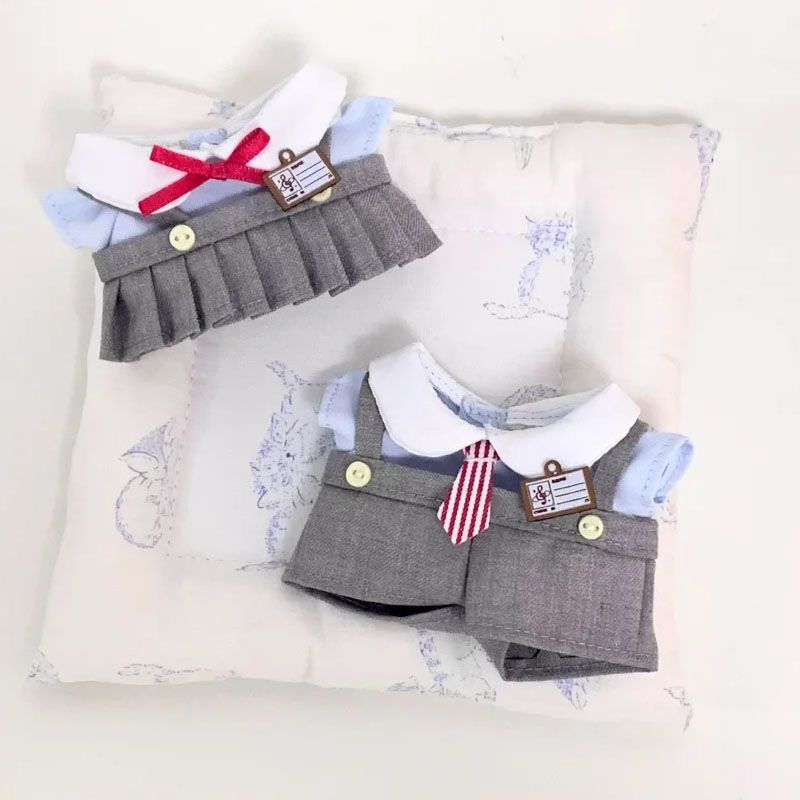 新作 10CM ドール用 ぬい服 レトロ風 レース＆チュールスカート 着せ替え衣装 人形服