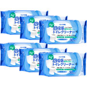 流せるトイレクリーナー せっけんの香り 30枚入×6個セット