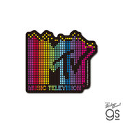 MTV ホログラムステッカー08 ロゴ ミュージック 音楽 アメリカ スマホ コレクション gs 公式グッズ MTV-008