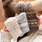 2026☆保温ソックス・おしゃれ・大人・ストッキング・レディース靴下★   6色