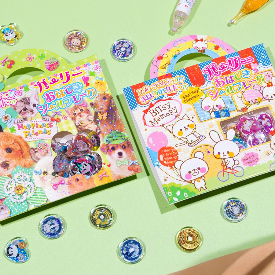 新入荷★DIY手作★手帳用 貼り付け★粘着シール★立体キャラクターシール★3Dシール