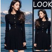 2026新品 レディース　ニットスカート　ワンピース